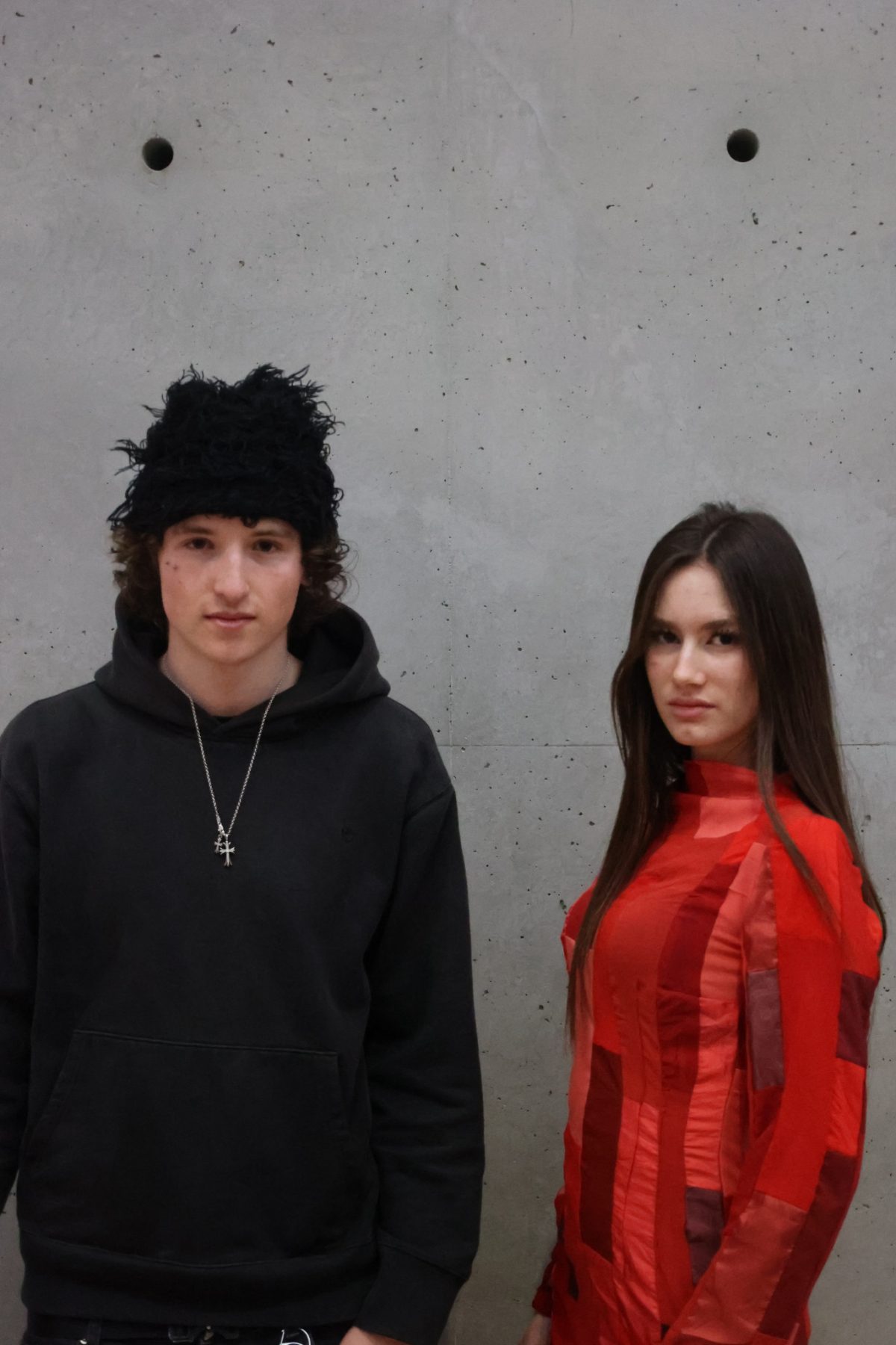 the designer and his model